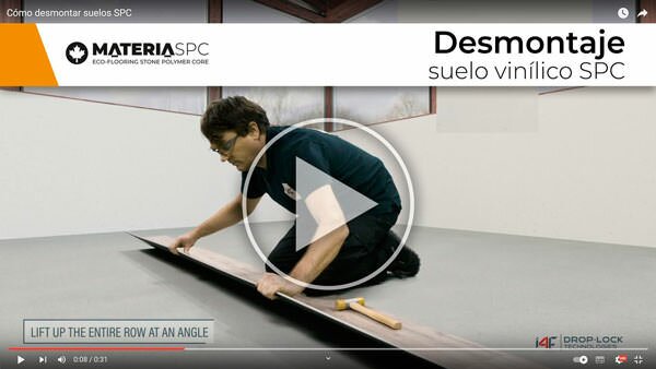 quitar-suelo-vinilico-click Cómo quitar el suelo vinilico con sistema click patentado de i4F